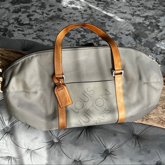 Louis Vuitton Erth Damier Geant Canvas Attaquant Keepall Sac Polochon w/lock-key - Picture 4 of 16